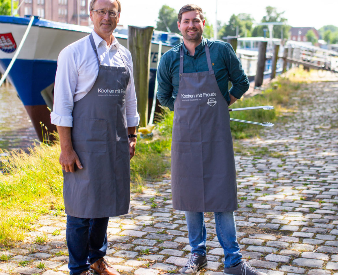 »Bürgermeister meets Burgermeister«: Volker Hatje mit Moritz Freudenthal im Livestream bei »Wir sind Elmshorn«
