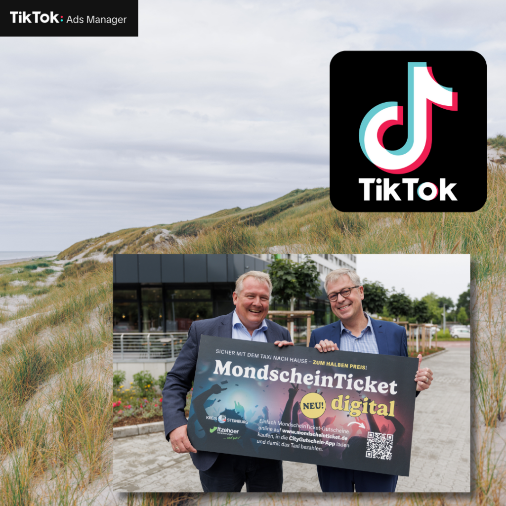 TikTok ADs Mondscheinticket Medienkapitän