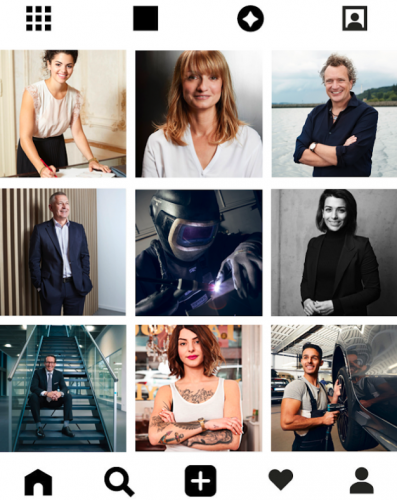 Social Media Flatrate – Modul 2 Mitarbeiterportraits Social Media Flatrate - Modul 2 Mitarbeiterportraits